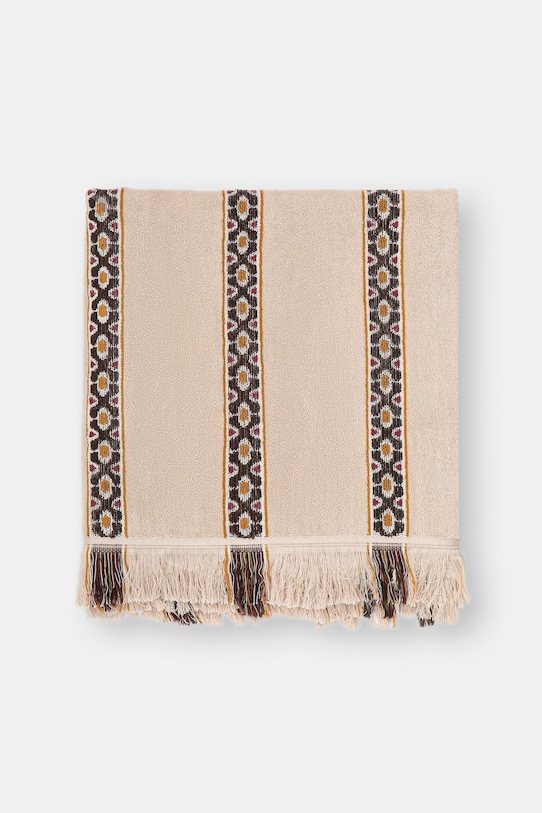 Rip Curl ręcznik plażowy bawełniany CLASSIC SURF 01LMTO beżowy SS26