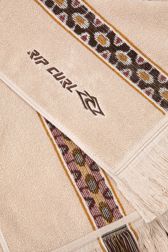 Akcesoria Rip Curl ręcznik plażowy bawełniany CLASSIC SURF 01LMTO beżowy