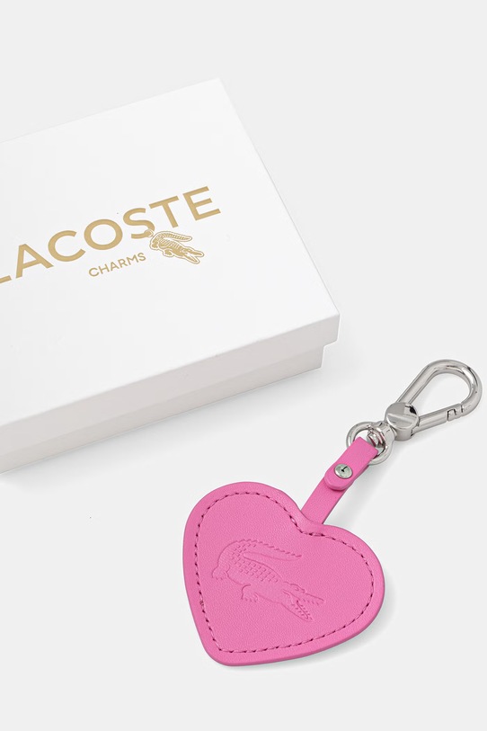 Akcesoria Lacoste brelok NF5318RL różowy