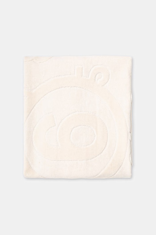 MM6 Maison Margiela ręcznik plażowy bawełniany MYP000150 beżowy SS26