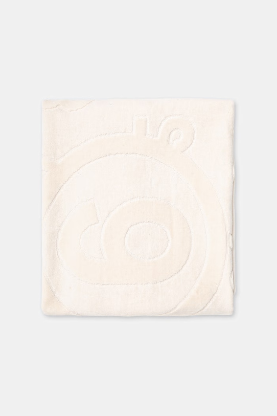 MM6 Maison Margiela ręcznik plażowy bawełniany MYP000150 beżowy SS26