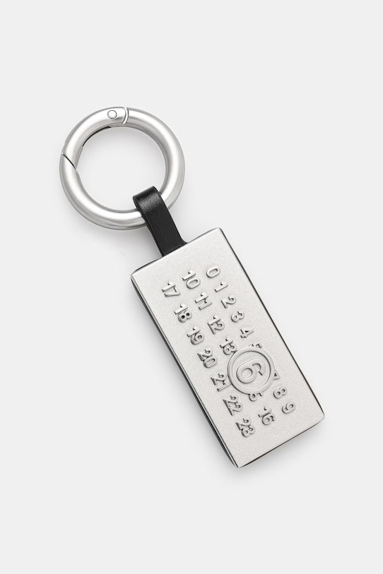 MM6 Maison Margiela brelok czarny SA5UA0005.P9061