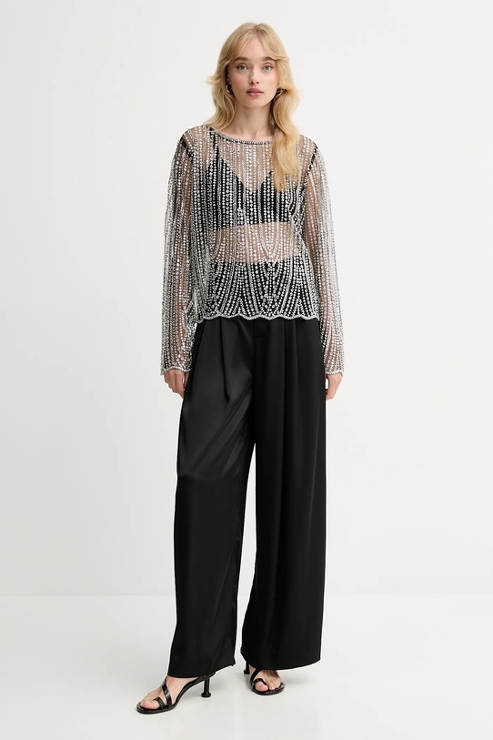 Gestuz bluzka 10910698 srebrny SS26