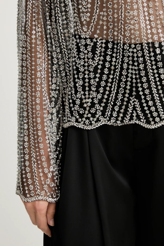 Gestuz bluzka 10910698 srebrny