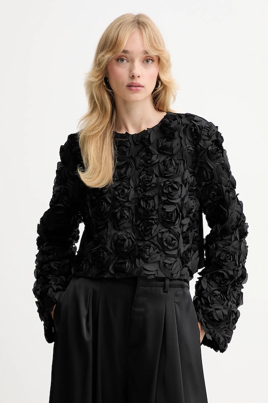 Gestuz bluzka regular czarny 10910826