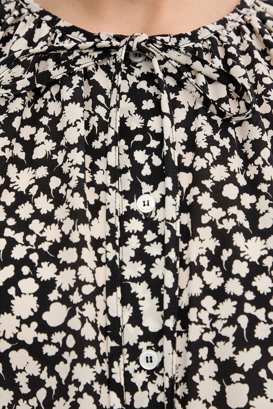 Weekend Max Mara koszula jedwabna CINEMA 2615111111600 czarny