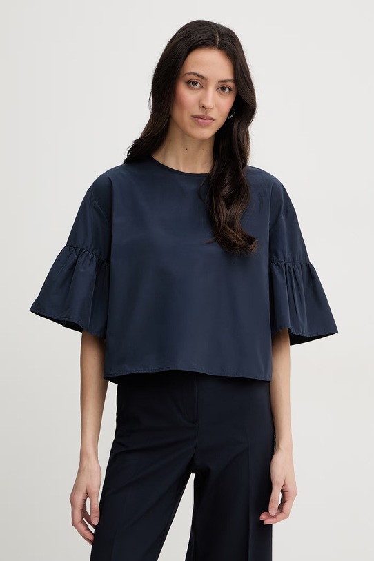 Weekend Max Mara bluzka damska granatowy 2615111152600