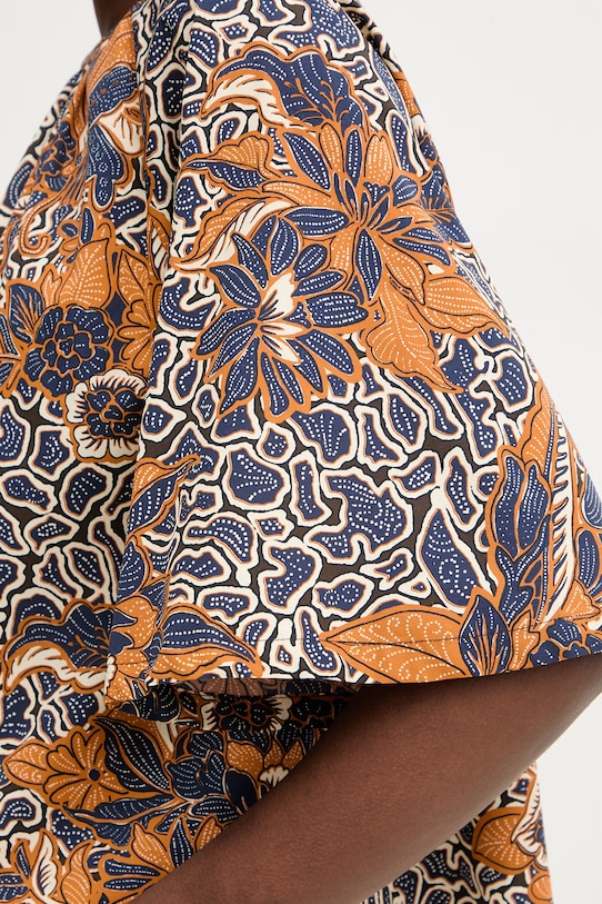 Bavlnená blúzka Weekend Max Mara QUAGLIA 2615111162600 tmavomodrá