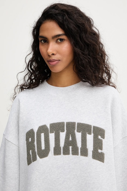 Rotate bluza bawełniana szary 1158341473