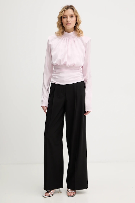 Rotate bluzka 1160661809 różowy SS26