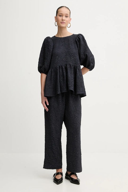 Stine Goya bluzka SG.PS26.T065.2458 granatowy SS26