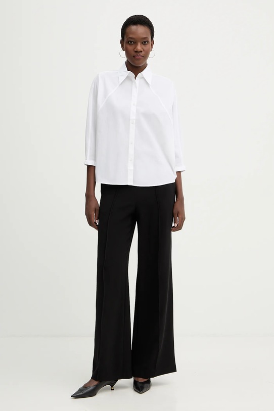 Бавовняна сорочка BOSS Orange C Belenta 50553519 білий SS26