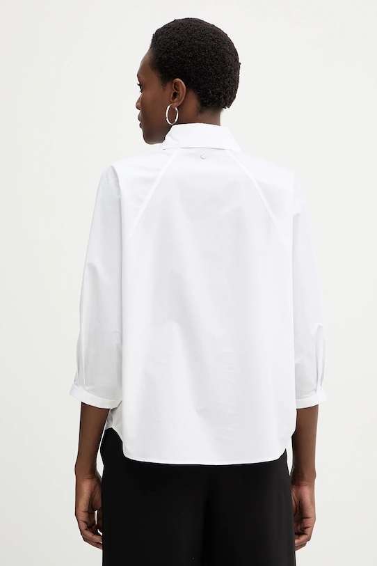 Odzież BOSS Orange koszula bawełniana C Belenta 50553519 biały