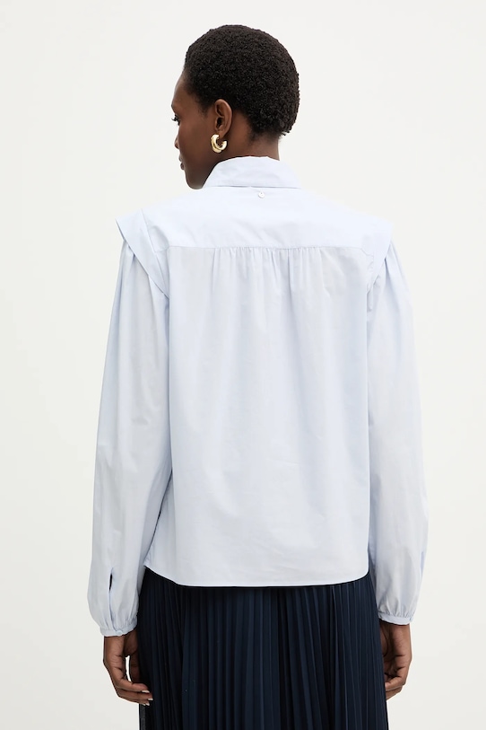 Odzież BOSS Orange koszula bawełniana C Bosally 50553888 niebieski