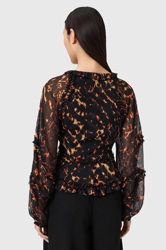 Блуза AllSaints W052PD кафяв SS26