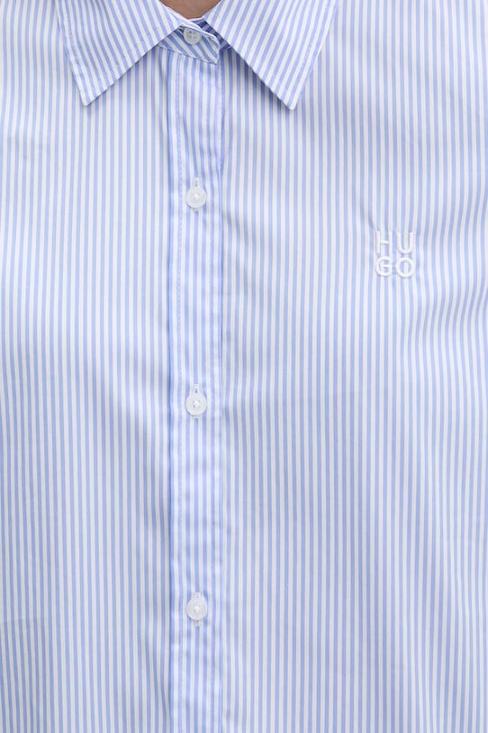 HUGO camicia The Essential Shirt 50552601 blu