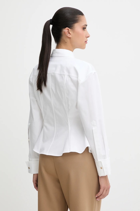 Одежда Хлопковая рубашка HUGO 50552863 белый