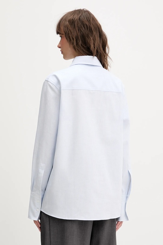 Odzież HUGO koszula bawełniana Erselia 50556370 niebieski