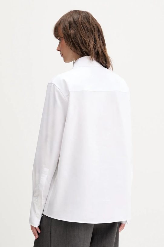 Odzież HUGO koszula bawełniana Erselia 50556398 biały