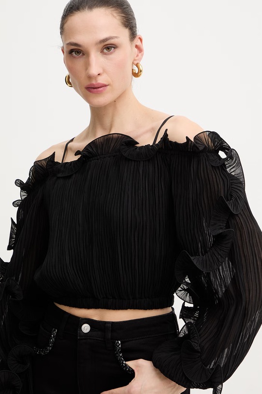 Guess bluzka GABRIELLA czarny W6RH29.WI342