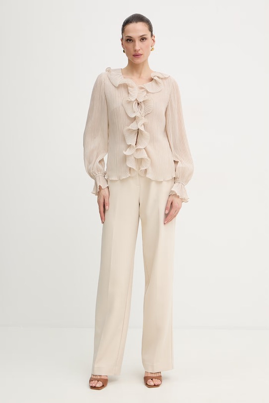 Guess bluzka FAYE W6RH31.WI342 beżowy SS26