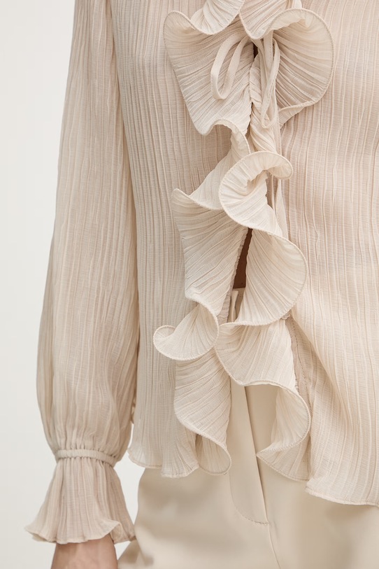 Guess bluzka FAYE W6RH31.WI342 beżowy