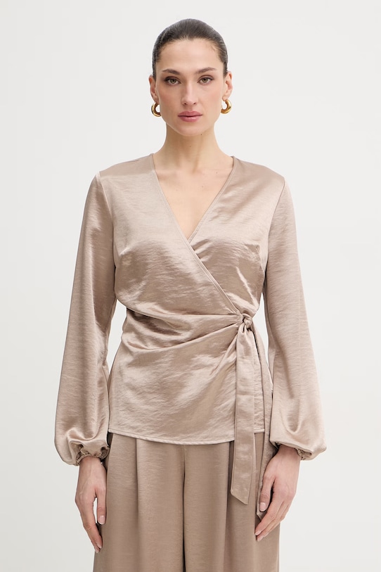 Guess bluzka AVA regular beżowy W6RH47.W2612