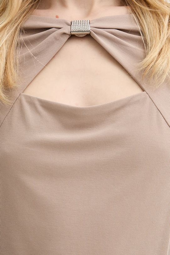 Μακρυμάνικο Guess MILENA W6RP11.KAQL2 μπεζ