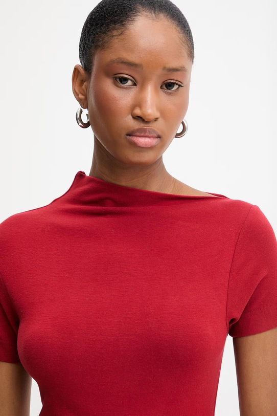 Μπλουζάκι Guess DAMIANA κόκκινο W6RP16.KD012