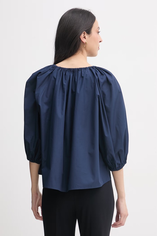 Odzież Polo Ralph Lauren bluzka damska bawełniana 211A93812 granatowy