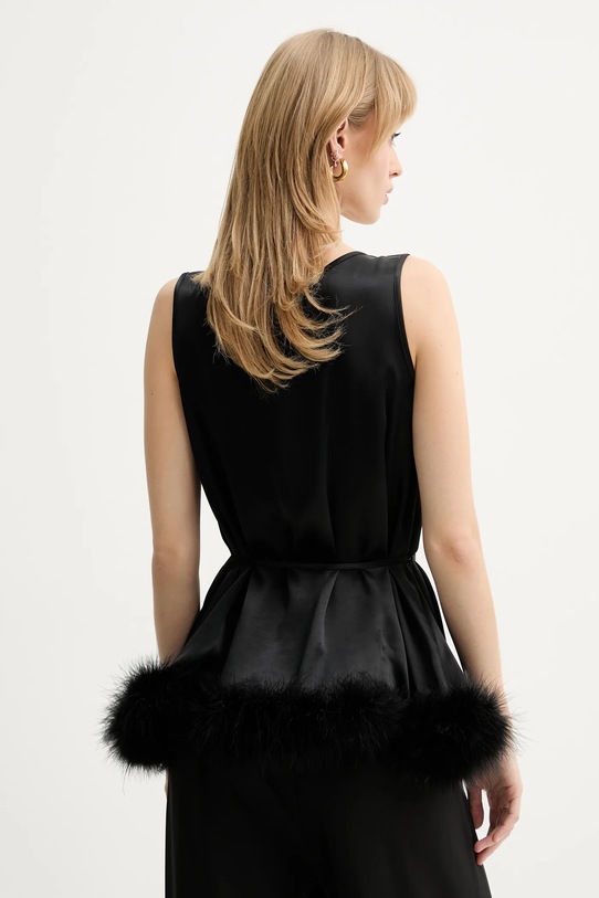 Odzież The Sleeper bluzka BBTP02P002F czarny