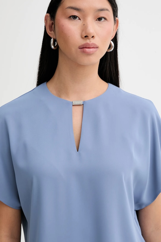 Calvin Klein bluzka niebieski LV044E902G