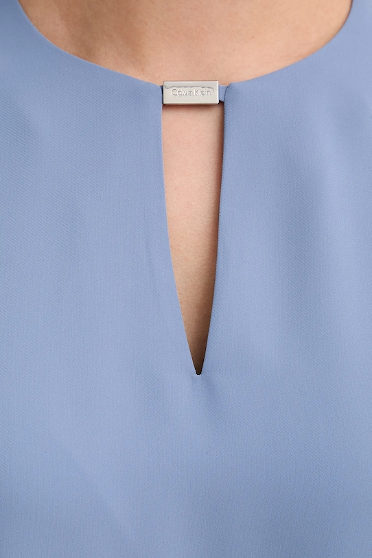 Calvin Klein bluzka LV044E902G niebieski