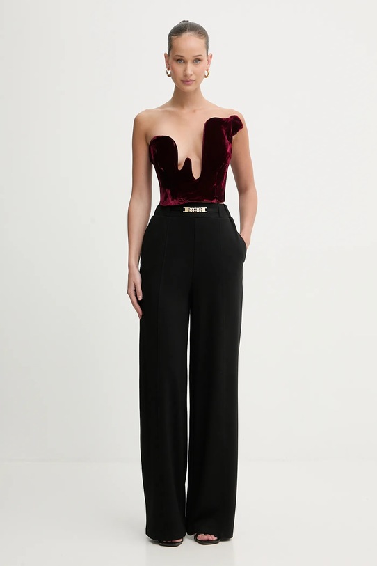 Bardot top 60011TB1 bordowy SS26