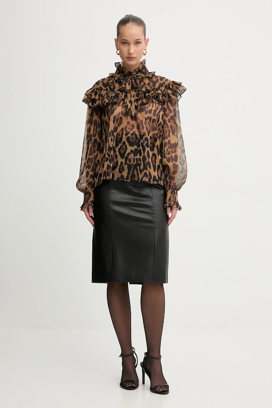 Bardot bluzka 60253TB brązowy SS26