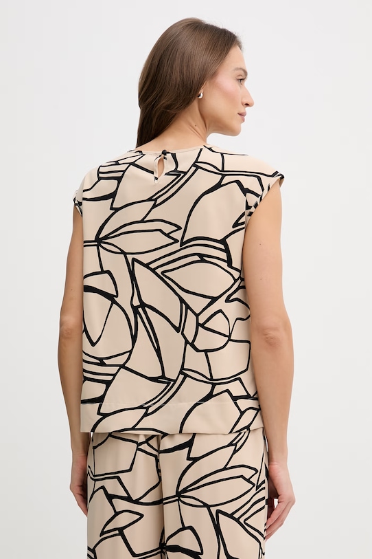 Odzież Joseph Ribkoff bluzka na ramiączkach damska 261125 beżowy