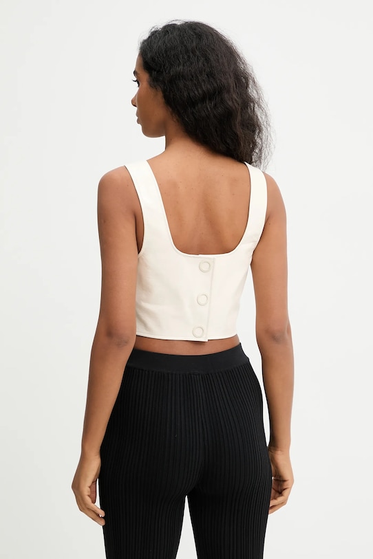 Armani Exchange bluzka XW001813.AF18859 beżowy