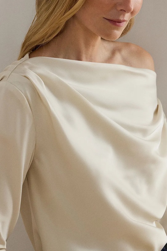 Lauren Ralph Lauren bluzka beżowy 200P03566