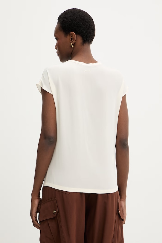 Ρούχα Μεταξωτή μπλούζα Pinko 106195.A2T7 μπεζ