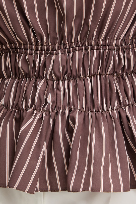 Pinko bluzka damska z wiskozą 106674.A33Q brązowy