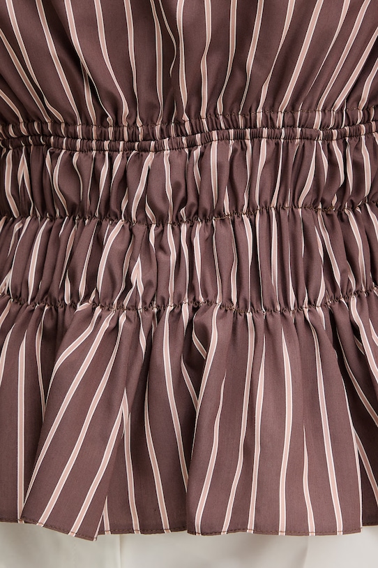 Pinko bluzka damska z wiskozą 106674.A33Q brązowy