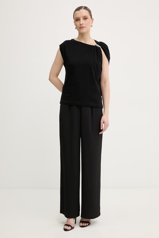 Pinko t-shirt damski 106478.A35D czarny SS26