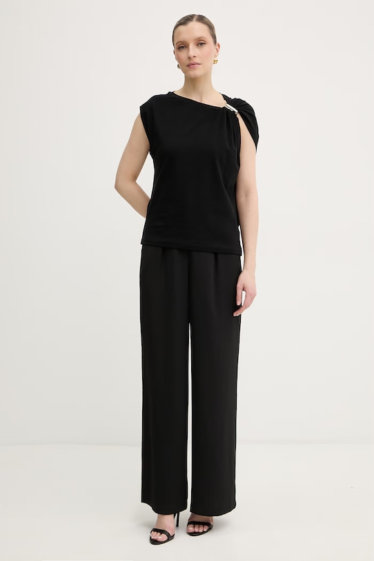 Pinko t-shirt damski 106478.A35D czarny SS26