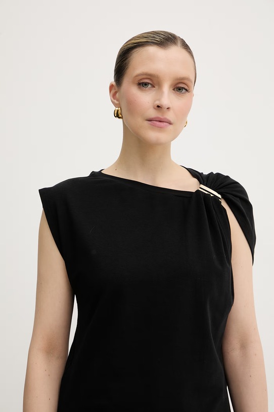 Pinko t-shirt damski czarny 106478.A35D