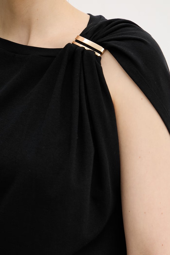 Pinko t-shirt damski 106478.A35D czarny