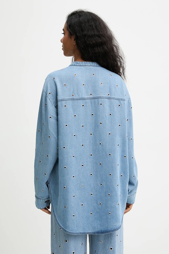 Odzież Pinko bluzka jeansowa 105785.A33C niebieski