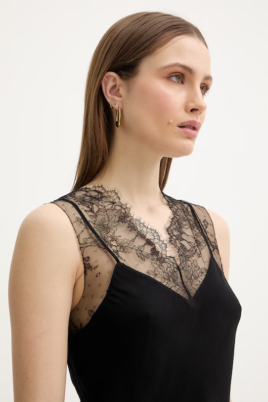 Patrizia Pepe bluzka czarny 8C0865.A692