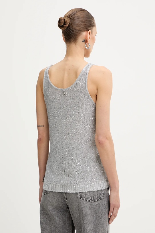 Odzież Patrizia Pepe top 8K0402.K319 szary