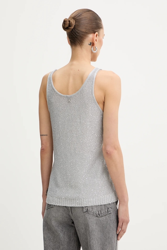 Odzież Patrizia Pepe top 8K0402.K319 szary