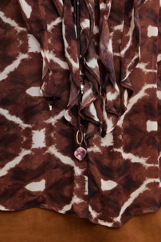 Pedro del Hierro bluzka 6633462 brązowy